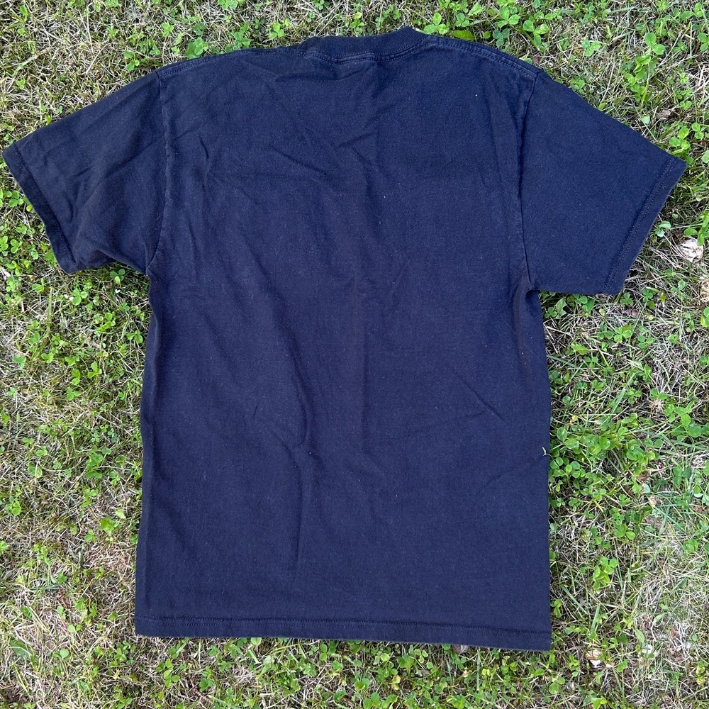Thrasher Santa Cruz Skater Flame Scream Black Skateboard T Shirt Small Tee Hand - Picture 3 of 5